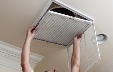 gas ducted heating installation