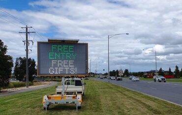 variable message board hire